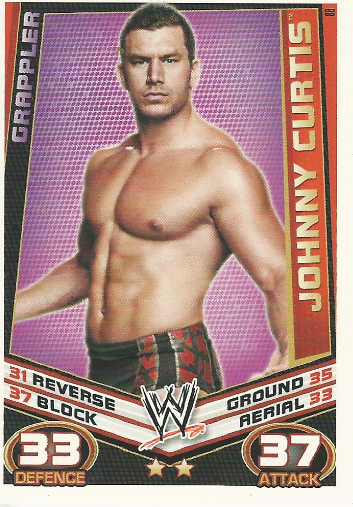 WWE Topps Slam Attax Rebellion 2012 Johnny Curtis #88