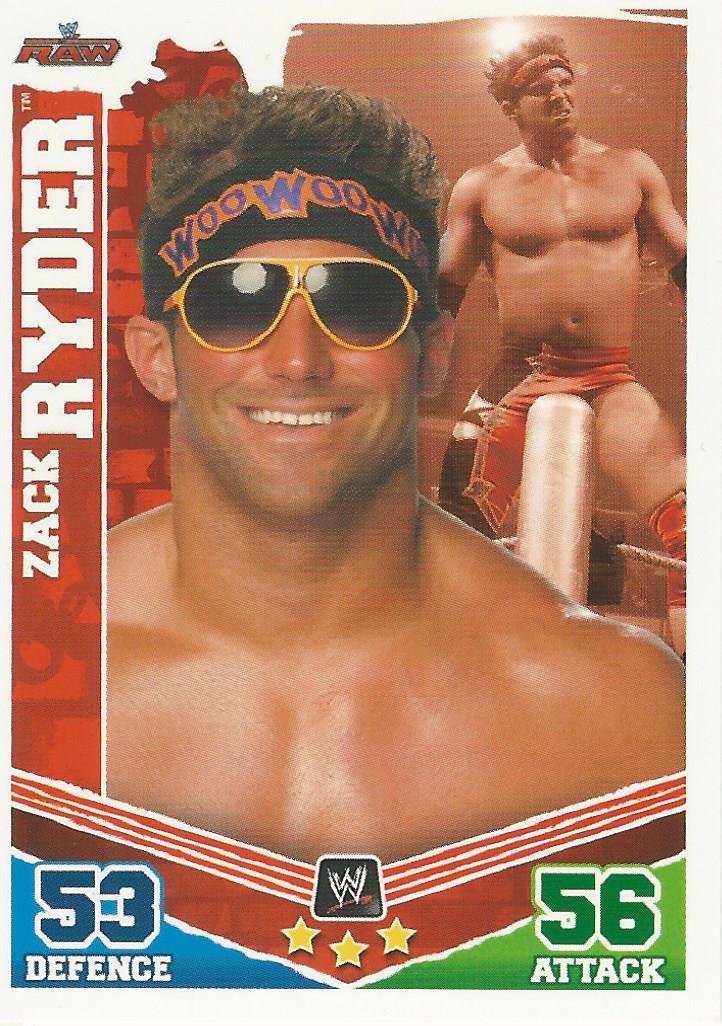 WWE Topps Slam Attax Mayhem 2010 Zack Ryder #88