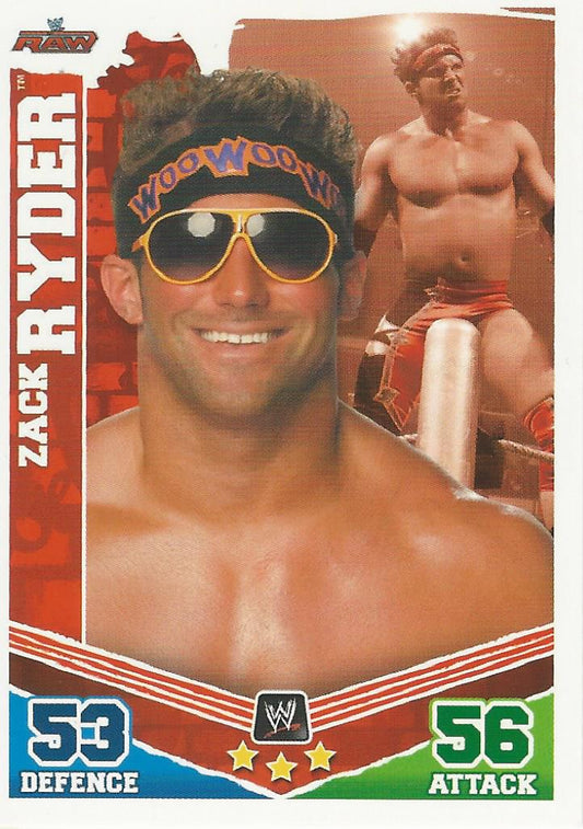 WWE Topps Slam Attax Mayhem 2010 Zack Ryder #88