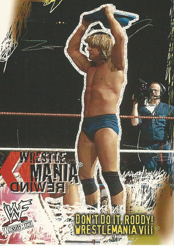WWF Fleer Wrestlemania 2001 Roddy Piper #88