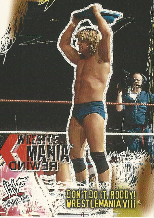 WWF Fleer Wrestlemania 2001 Roddy Piper #88