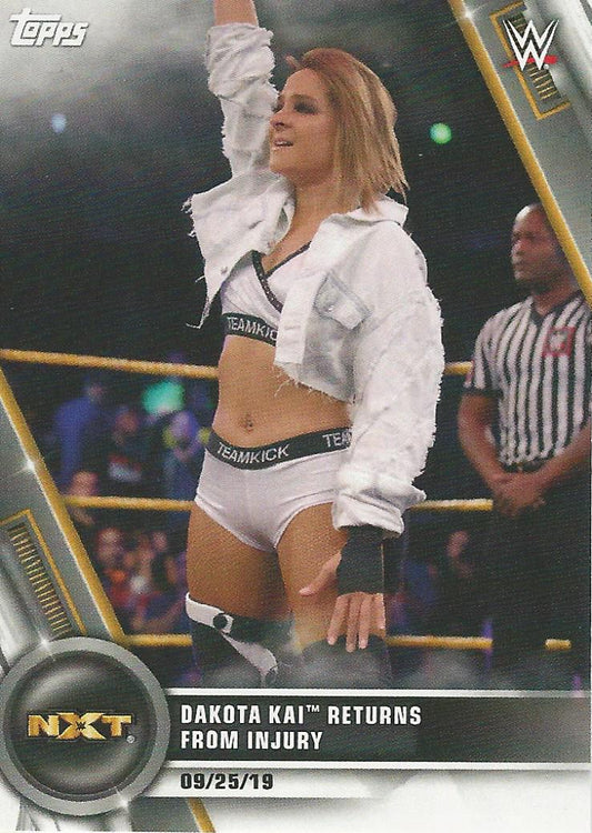 WWE Topps Women Division 2020 Dakota Kai #88