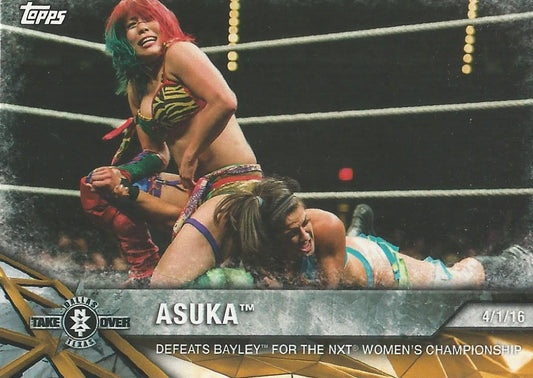 WWE Topps Women Division 2017 Asuka NXT-14