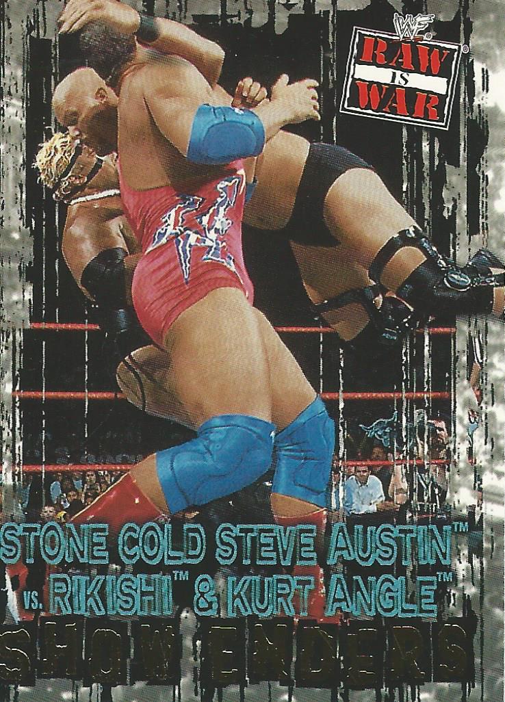 WWF Fleer Raw 2001 Stone Cold Steve Austin #88
