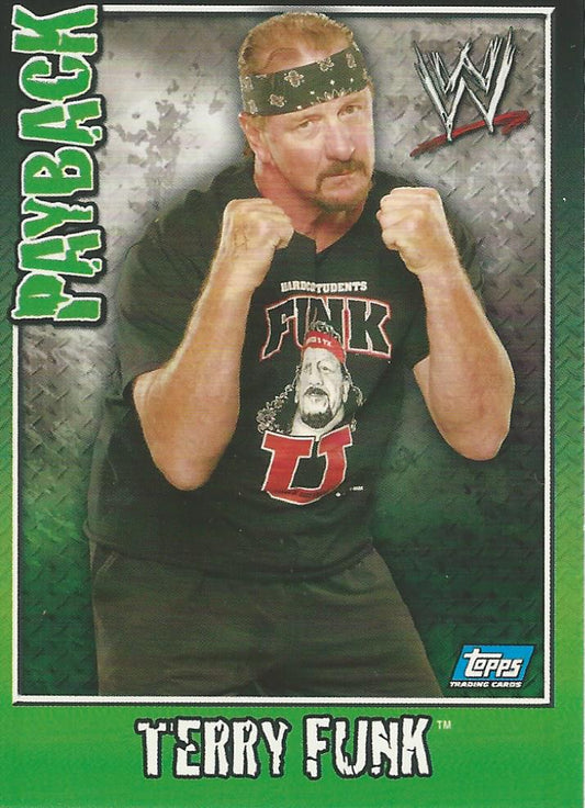 WWE Topps Payback 2006 Terry Funk #88