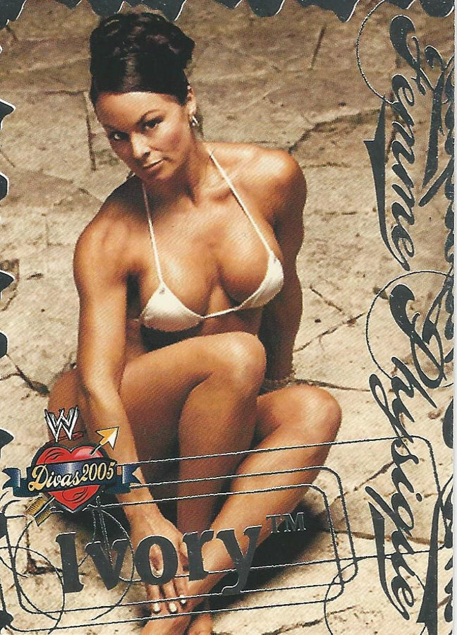 WWE Fleer Divas 2005 Ivory FP 2 of 13 trading card PW Catalog