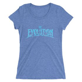 Evolution "Distressed Logo" Women's Tri-Blend T-Shirt