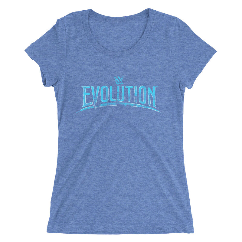 Evolution "Distressed Logo" Women's Tri-Blend T-Shirt