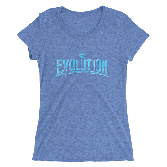 Evolution "Distressed Logo" Women's Tri-Blend T-Shirt T-Shirt PWcatalog