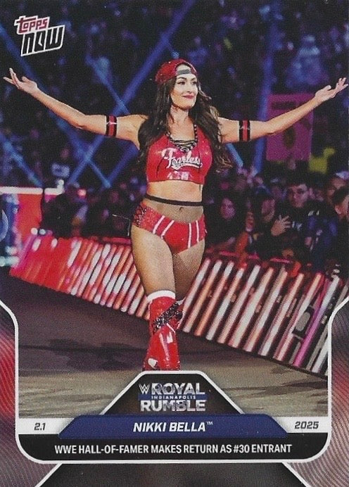 Nikki Bella WWE Hall-Of-Famer Makes Return AS #30 Entrant