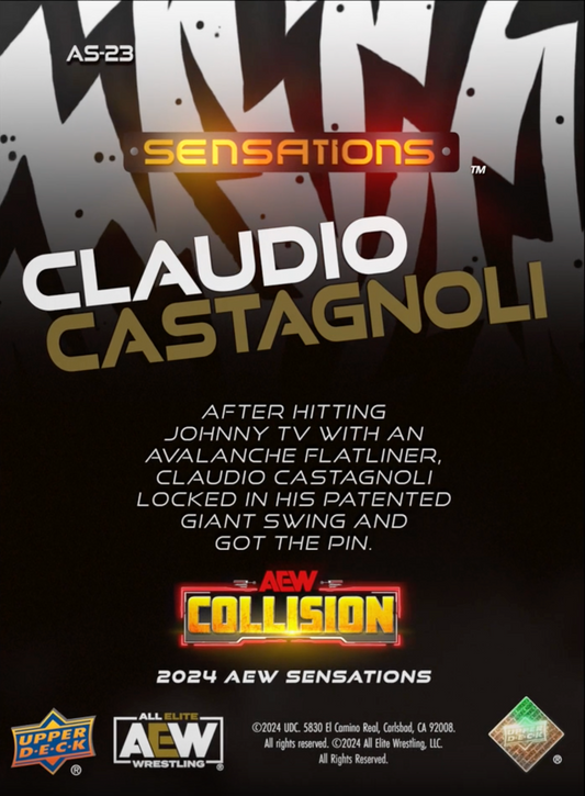 6/1/24 – Claudio Castagnoli – Claudio Castagnoli Defeats Johnny TV