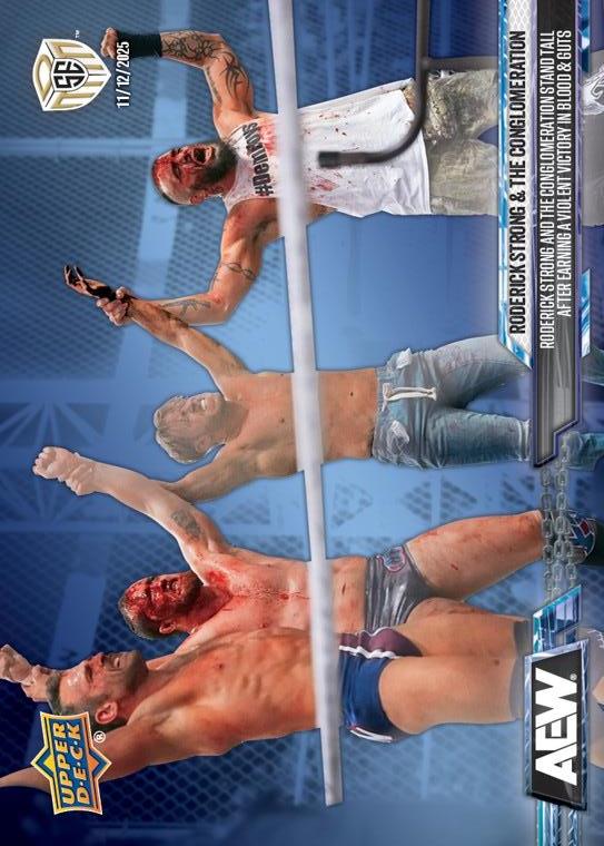 Roderick Strong & the Conglomeration – Roderick Strong and the Conglomeration Stand Tall After Earning a Violent Victory in Blood & Guts