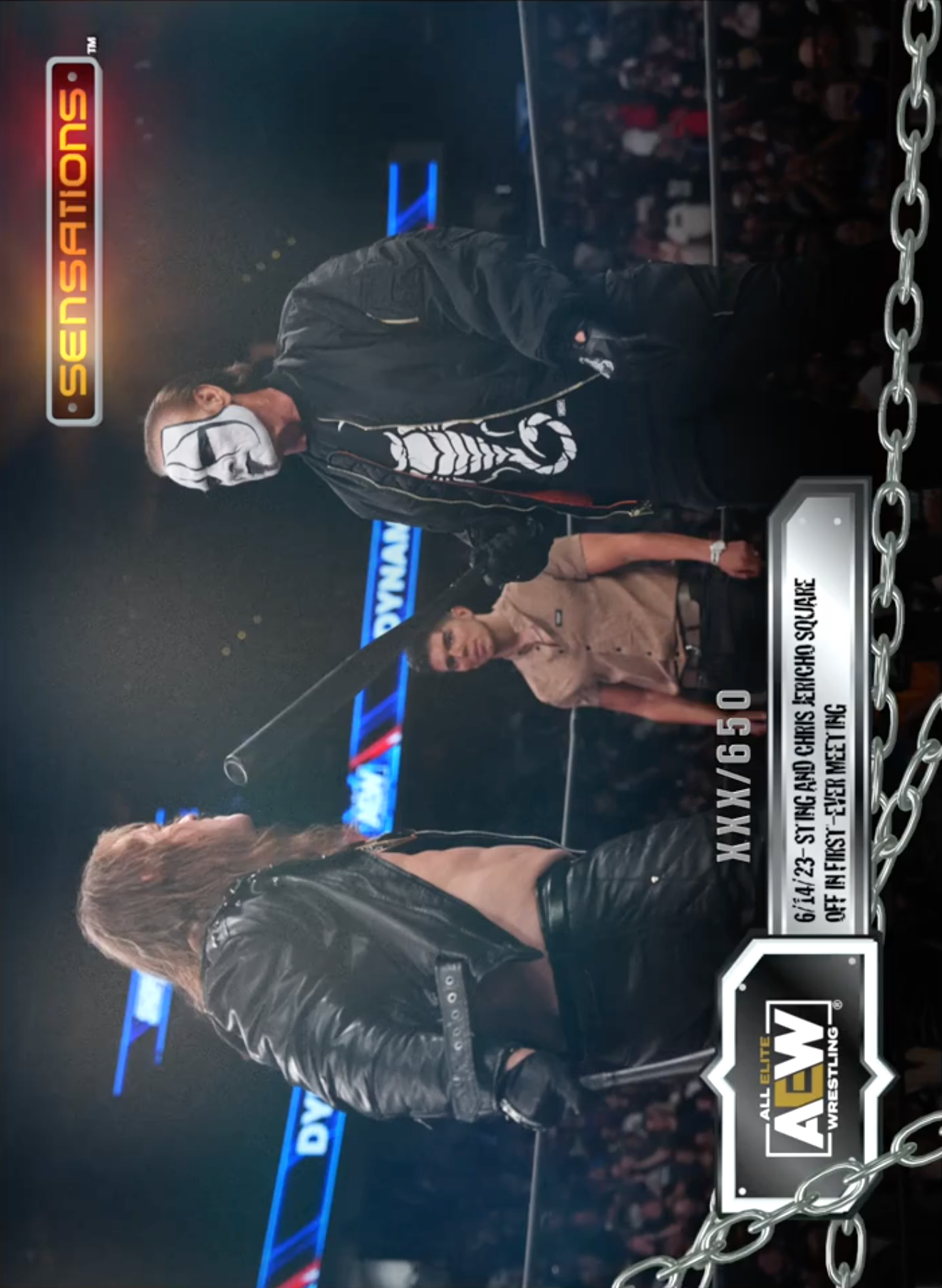 6/14/23 – Sting, Chris Jericho – Sting and Chris Jericho Square OFF in First-Ever Meeting