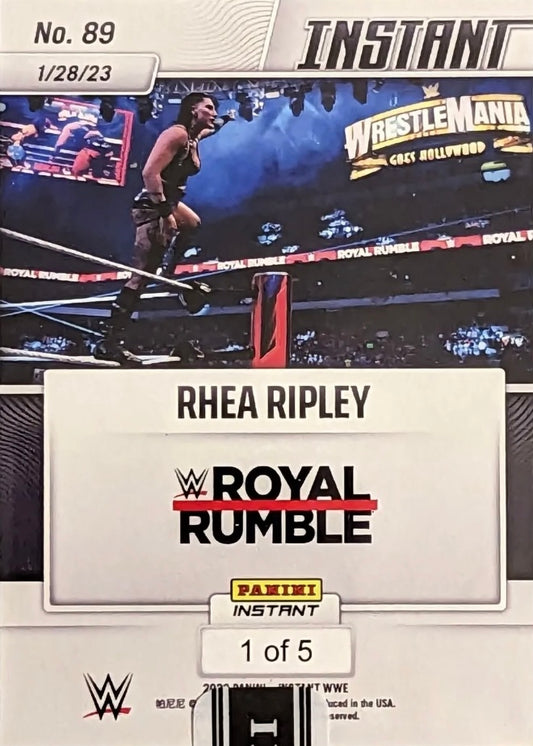Rhea Ripley – 2023 Women’s Royal Rumble Winner