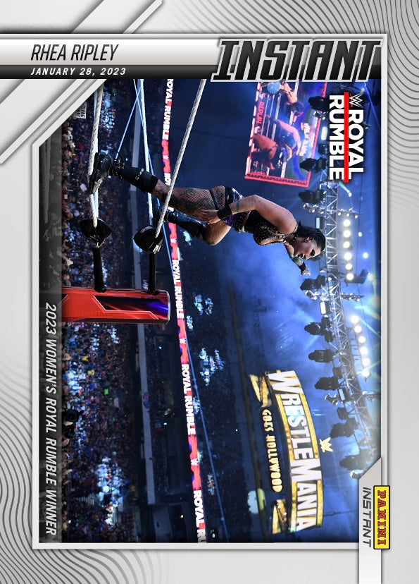 Rhea Ripley – 2023 Women’s Royal Rumble Winner trading card PW Catalog