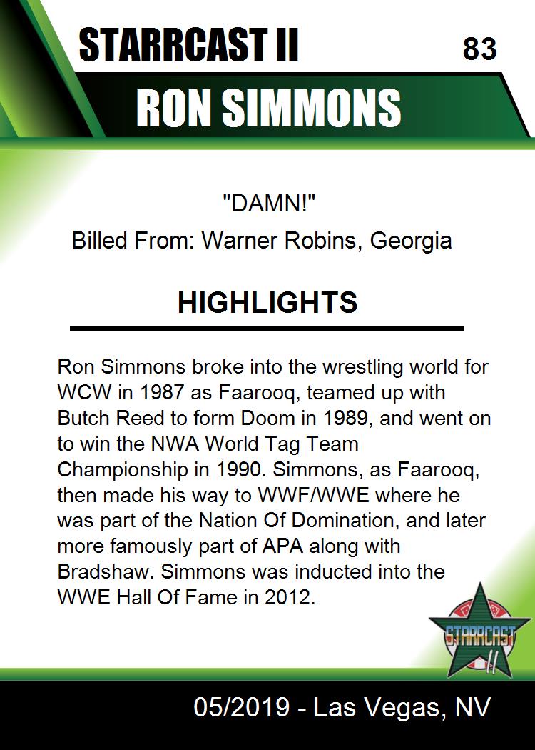 RON Simmons