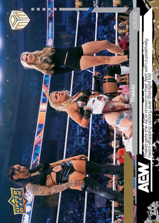 Thekla – Thekla Gets the AEW Crowd on Their Feet With a Positively Heart-Stopping Victory Over Starlight Kid
