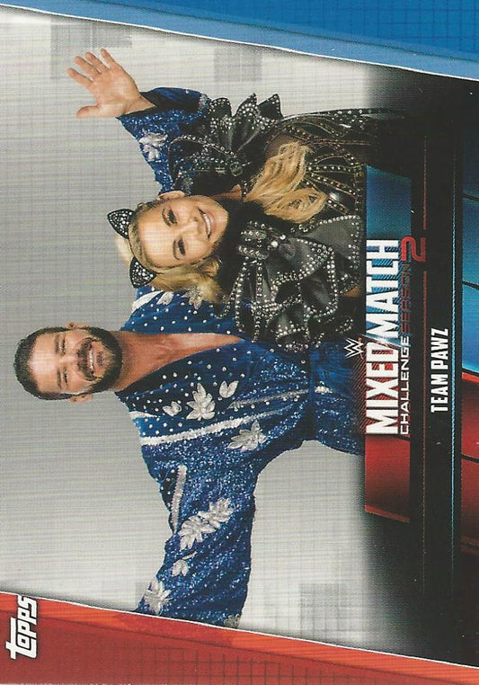 WWE Topps Women Division 2019 Natalya and Bobby Roode MMC-5 trading card PW Catalog