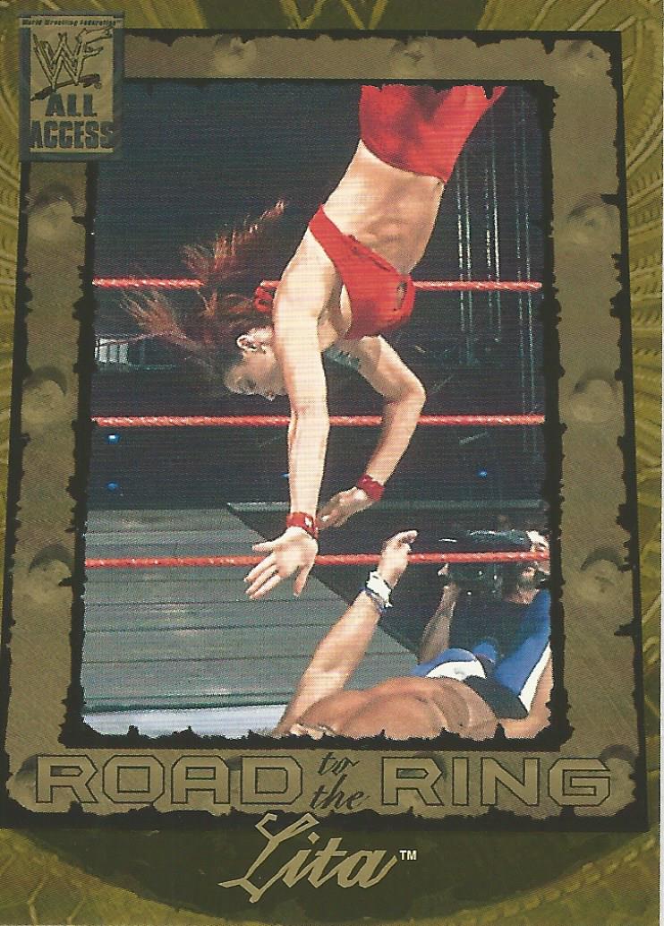 WWF Fleer All Access 2002 Lita #89