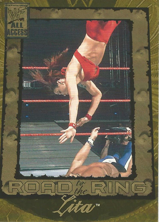 WWF Fleer All Access 2002 Lita #89