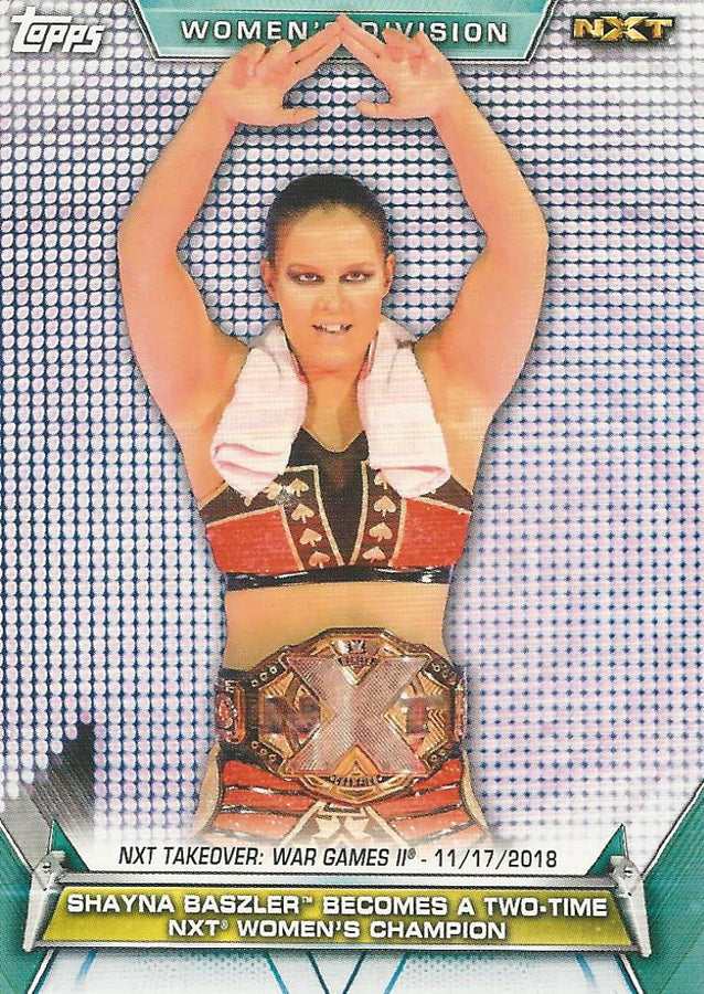WWE Topps Women Division 2019 Shayna Baszler #89