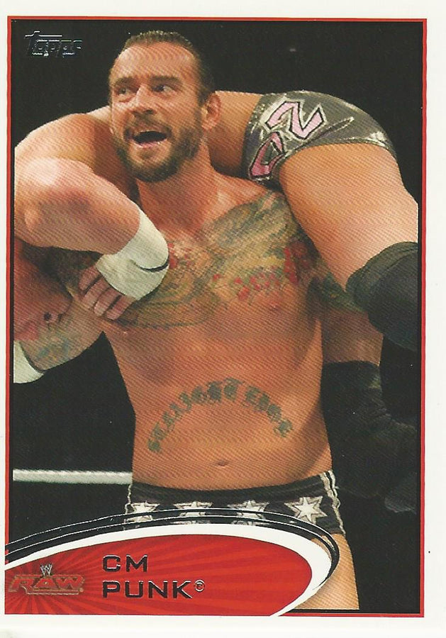 WWE Topps 2012 CM Punk #89