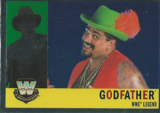 WWE Topps Chrome Heritage 2006 Godfather #89