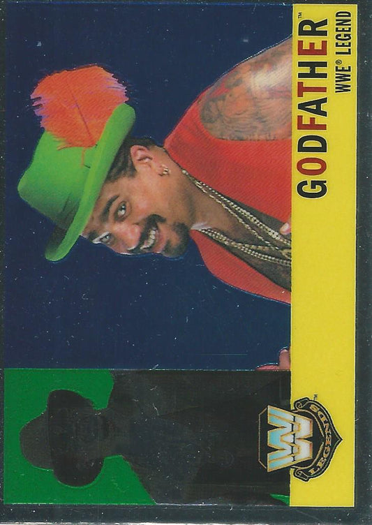 WWE Topps Chrome Heritage 2006 Godfather #89