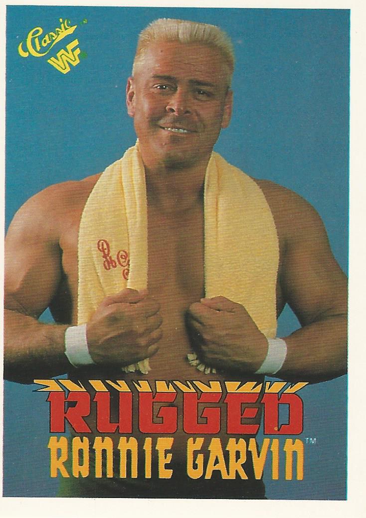 WWF Classic Trading Cards 1990 Ronnie Garvin No.89 trading card PW Catalog
