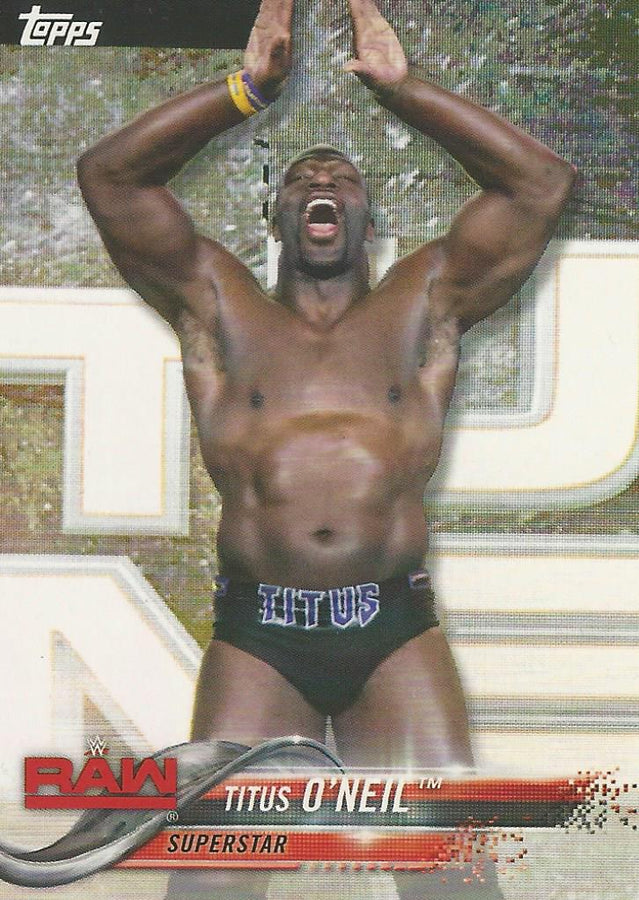 WWE Topps 2018 Titus O'Neil #89