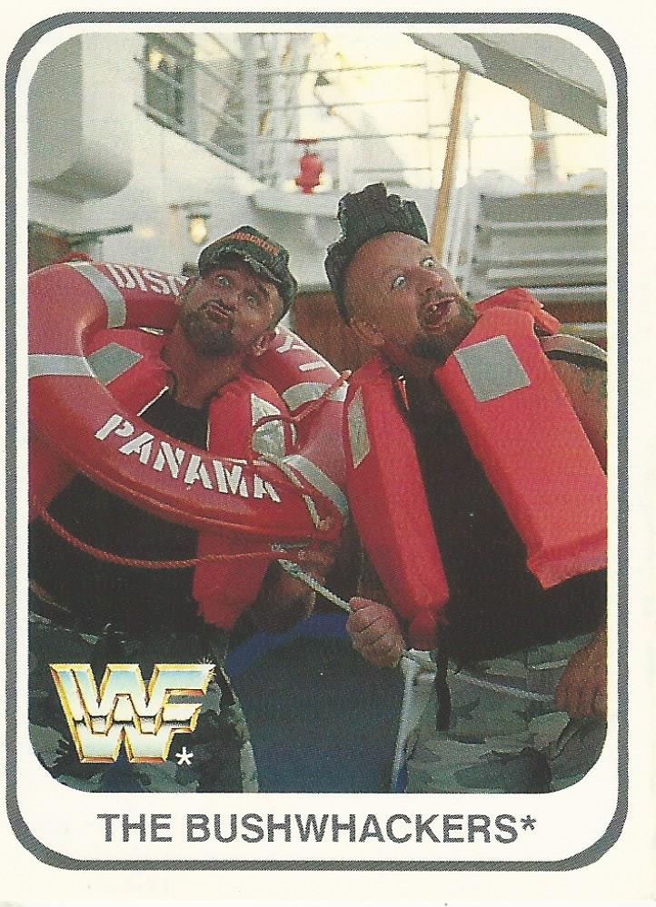 WWF Merlin 1991 Bushwhackers #89