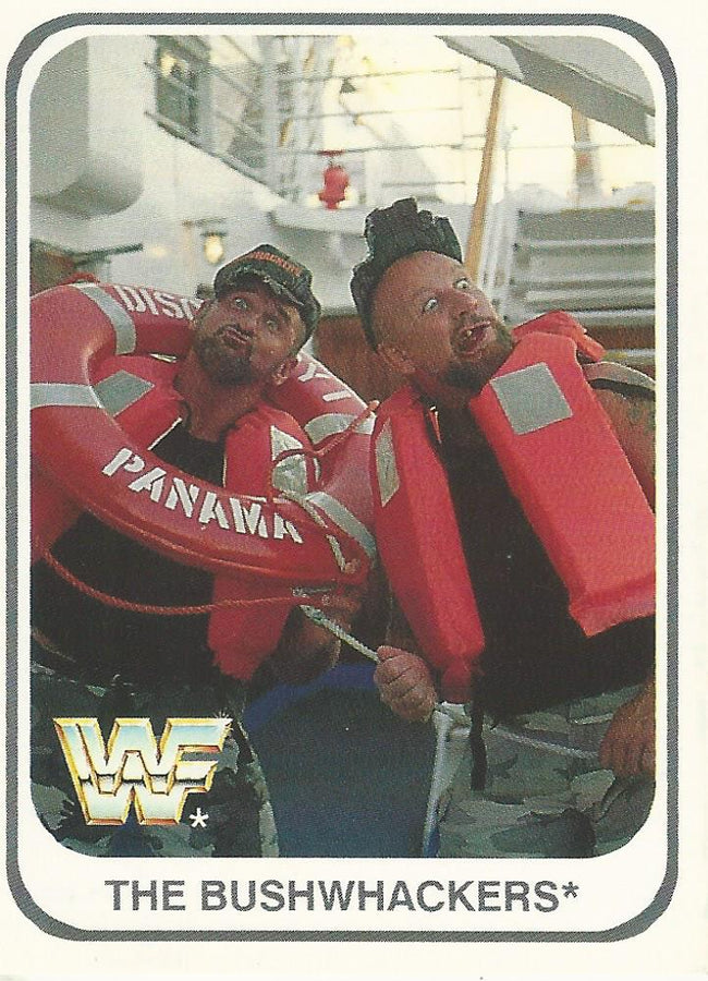 WWF Merlin 1991 Bushwhackers #89