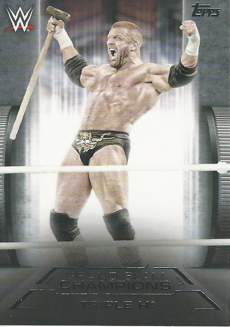 WWE Topps Undisputed 2021 Triple H GS-16 trading card PW Catalog