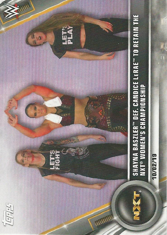 WWE Topps Women Division 2020 Shayna Baszler #89