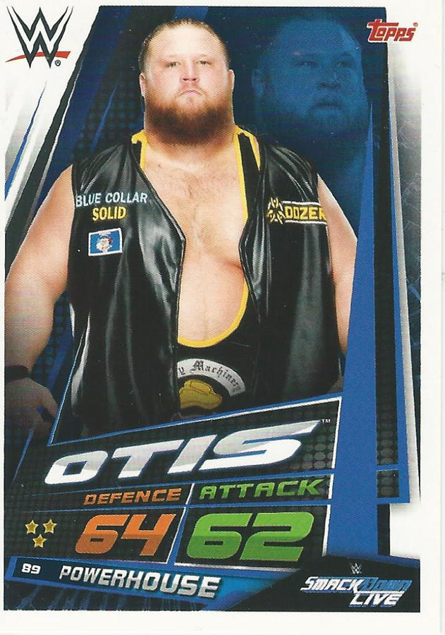 WWE Topps Slam Attax Universe 2019 Otis #89