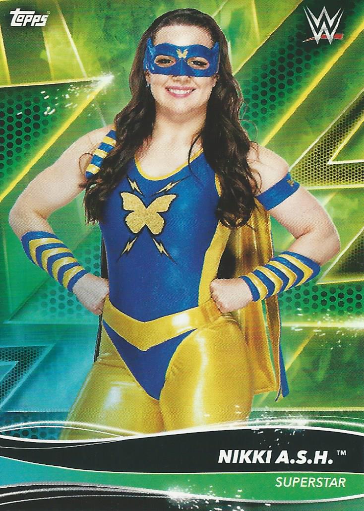 Topps WWE Superstars 2021 Nikki A.S.H #89