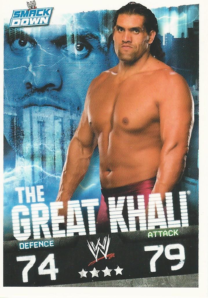 WWE Topps Slam Attax Evolution 2010 The Great Khali #89