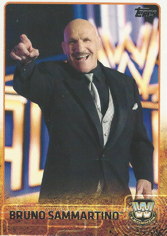 WWE Topps 2015 Bruno Sammartino #89