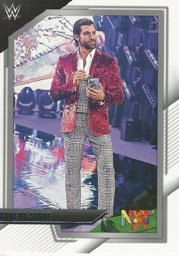 WWE Panini NXT 2022 Robert Stone #89