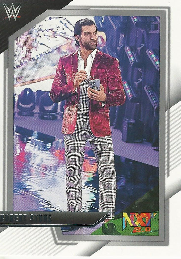 WWE Panini NXT 2022 Robert Stone #89