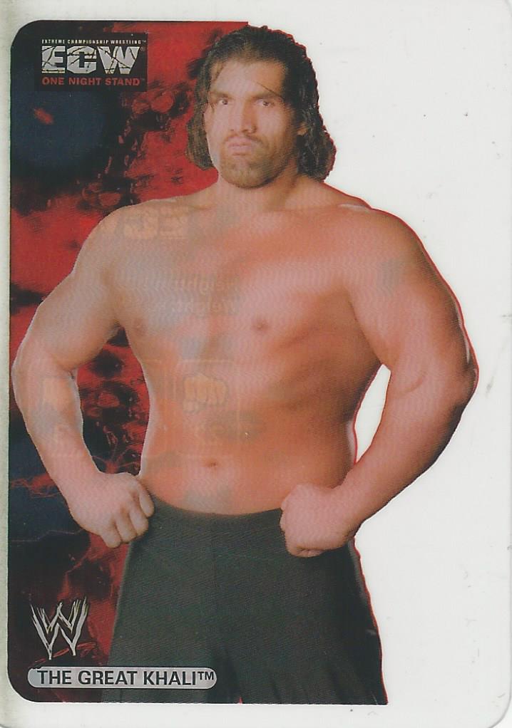 WWE Edibas Lamincards 2006 The Great Khali #89