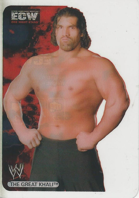 WWE Edibas Lamincards 2006 The Great Khali #89