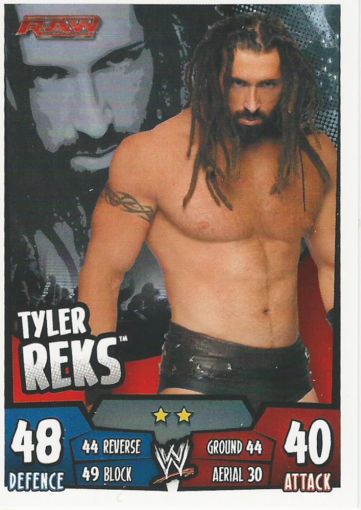 WWE Topps Slam Attax Rumble 2011 Tyler Reks #89