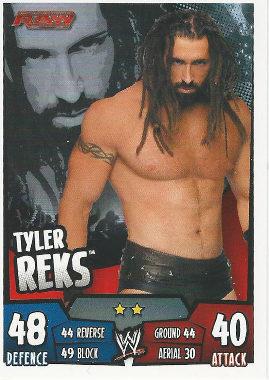 WWE Topps Slam Attax Rumble 2011 Tyler Reks #89
