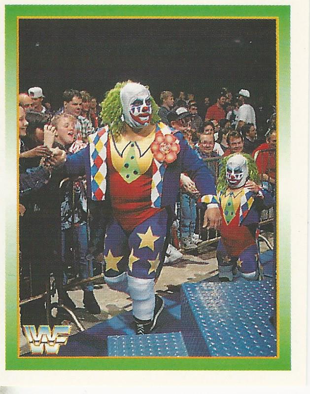 WWF Merlin Stickers 1995 Doink the Clown #89