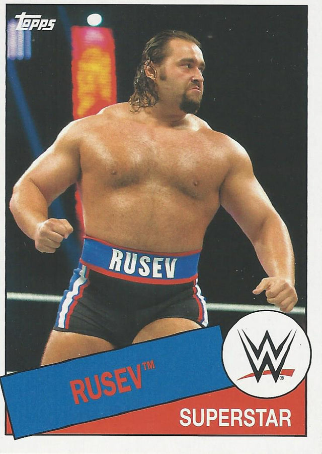 WWE Topps Heritage 2015 Rusev #89