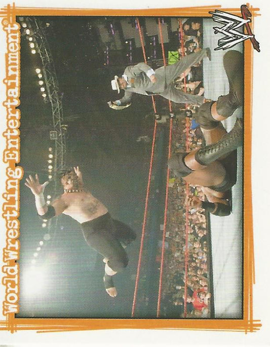 WWE Topps Superstars Uncovered 2007 Sticker Umaga #89
