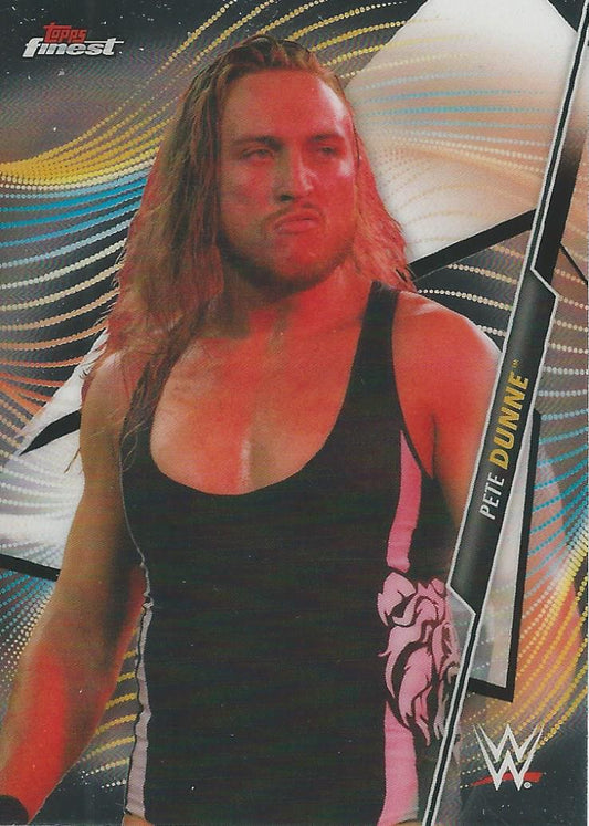 WWE Topps Finest 2020 Pete Dunne #89