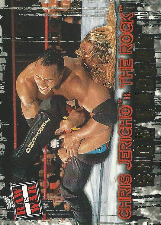 WWF Fleer Raw 2001 The Rock #89