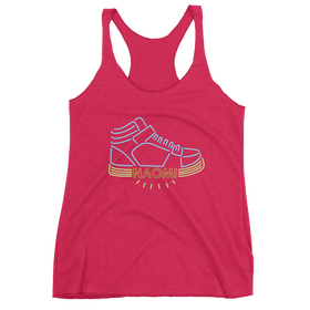 Naomi "Pump It Up" Women's Racerback Tank Top Tank Top PW Catalog